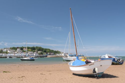 Boats at Instow Beach