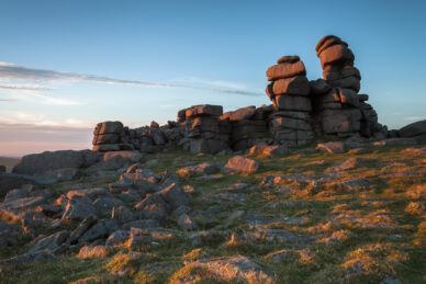 Great Staple Tor in the evening light