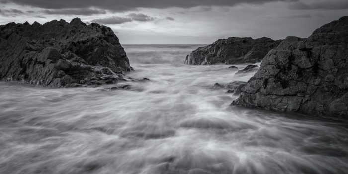 Black and white seascape - David Anderson