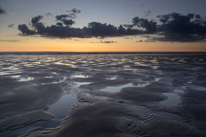 Puddles in the Sand, Westward Ho! by David Anderson